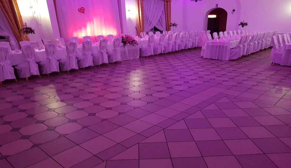 Prezentacja sali tanecznej domu weselnego Kasztelan w Izbicy
